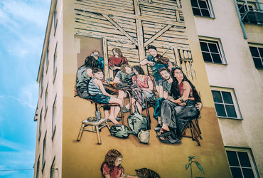 Kaiserschild Walls of Vision: Neuinterpretation eines Jan Miense Molenaer Gemäldes